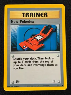 Pokemon New Pokedex 95/111 Common (NM) - Image 1