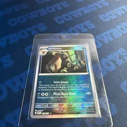 Pokemon Umbreon TCG Prismatic Evolutions Master Ball Reverse Holo Card 059/13 - Image 1