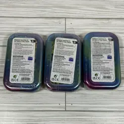 Pokemon TCG Scarlet & Violet Prismatic Evolutions Lot of 3 Sealed Mini Tins - Image 2