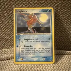 Magikarp 67/112 EX Fire Red & Leaf Green Error Card Pokemon Card - Image 1