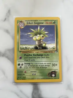Erika’s Exeggutor 44/132 Uncommon Card(Pokemon TCG Gym Heroes Set) - Image 1