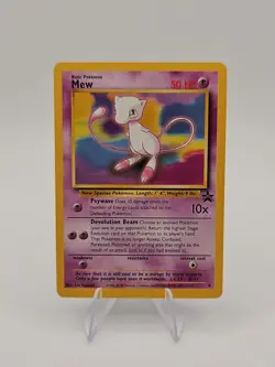 Mew Black Star Promo 8 Pokemon Cards WoTC LP - Image 1
