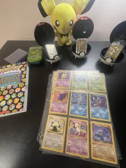Pokemon Card Vintage Collection Lot Base Set, Burger King Gold Plate, Books, Etc - Image 1