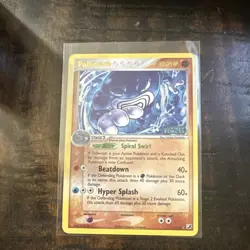 Pokemon Poliwrath EX Unseen Forces 11/115 Reverse Holo Rare 120 HP Card - Image 1