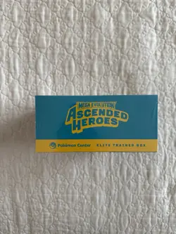 Pokemon TCG: Ascended Heroes Pokemon Center Elite Trainer Box ETB See Photo - Image 2