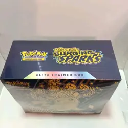 Pokemon Scarlet & Violet Surging Sparks Elite Trainer Box & Booster Pack Art Set - Image 5