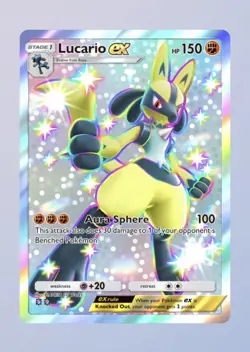 Shiny Lucario ex Shining Revelry Pokemon TCG Pocket 2 Star ⭐⭐ (English) - Image 1