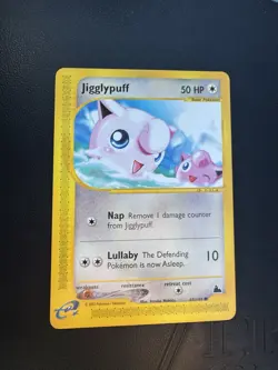 POKEMON TCG JIGGLYPUFF 68/144 SKYRIDGE COMMON!! - Image 1