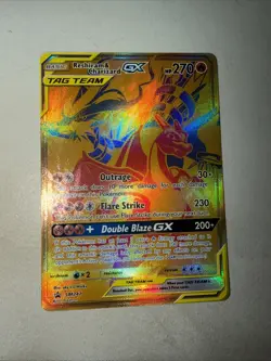 Pokemon TCG Reshiram and Charizard GX Tag Team Promo Card SM247 - Image 1