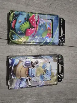 Blastoise & Venusaur Pokemon TCG V Battle 2 Factory Sealed Theme Deck Lot Bundle - Image 1