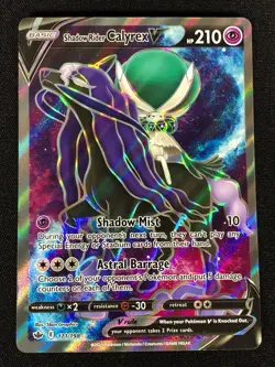Pokemon Shadow Rider Calyrex V 171/198 Ultra Rare Holo (NM) - Image 1