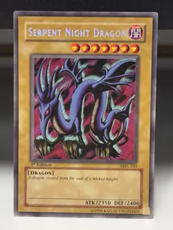 Serpent Night Dragon MRL-103 Magic Ruler 1st Edition Secret Rare #7 - Image 1