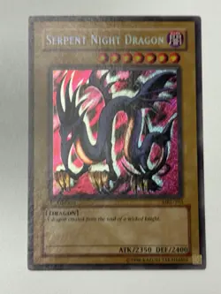 Serpent Night Dragon MRL-103 Magic Ruler 1st Edition Secret Rare #7 - Image 2