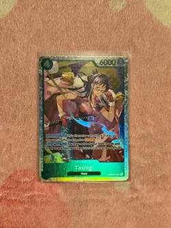 One Piece TCG - Tashigi PRERELEASE ENGLISH EB03-018 HEROINES SR - Near Mint - Image 1