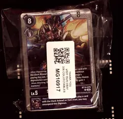 Large lot of Digimon collectible game Trading Cards 64 Cards SEE PIC #MG10917 - Image 1