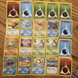 Vintage Pokemon Card Bundle x20 JOB LOT Early French Pokemon From 1999-2000 Lot3 - Image 3
