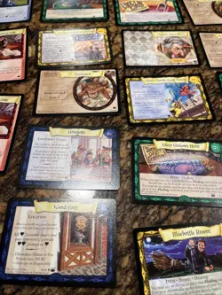 Harry Potter 2001 TCG Base Card Lot Many Rare Cards Warner Bros. 69 Card Lot - Image 5