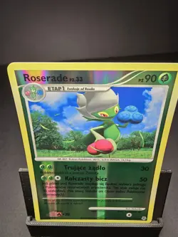 Roserade 13/130 Reverse Holo Diamond & Pearl Pokemon Card Polish Mint - Image 1