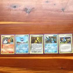Pokemon EX Delta Species Reverse Holo 5 Card Lot Torchic Castform Swampert - Image 1
