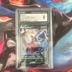 Pokemon Darkrai V 098/189 Astral Radiance V Holo CGC 9 Basic Card - Image 1