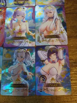 Genshin Impact Waifu 9 Card Lot - Beautiful Goddess Story Cards Mona Yelan Jean - Image 5