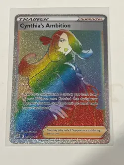 Cynthia's Ambition - 178/172 - Brilliant Stars Secret Rare Pokemon Card - NM - Image 1