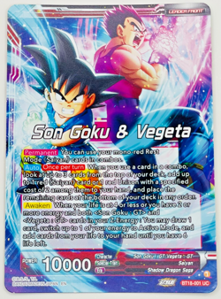 SS4 Son Goku & SS4 Vegeta, In It Together Foil Dragon Ball Super Card Game | NM - Image 2