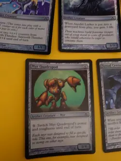 Green x7 Fifth Dawn. FOIL. MTG Card inc Ouphe Vandals, Dawn's refection,tyrranax - Image 2