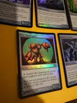 Green x7 Fifth Dawn. FOIL. MTG Card inc Ouphe Vandals, Dawn's refection,tyrranax - Image 3