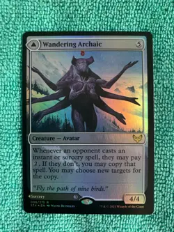 Wandering Archaic #6 (Foil) (NM) Strixhaven: School of Mages STX MTG - Image 1