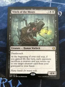 Witch of the Moors Jumpstart Regular NM-M Unplayed MTG 018/078 - Image 1