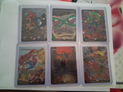 Doc Ock, Silkguard Tangle + 3 FOIL NM/M Marvel Spiderman MTG MAGIC THE GATHERING - Image 1