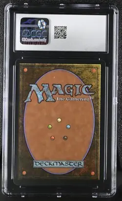 MTG Magic The Gathering Emerald Medallion 1997 Tempest Rare CGC GEM 10 TOP POP - Image 2