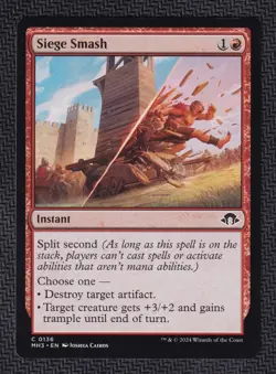 Siege Smash - 136 - Modern Horizons 3 - NM/M - MTG - Image 1