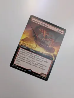 MTG - Magmatic Galleon (Extended Art)- The Lost Caverns of Ixalan NM/M Condition - Image 2