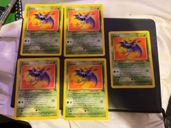 Pokemon TCG 57/62 Zubat Fossil Set WOTC Common Card 1999 Excellent - Image 1