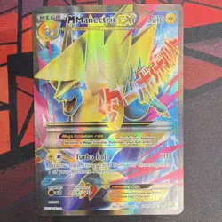 Pokemon M Manectric EX 024A/119 Alternate Art Mega Promo Holo Card English - Image 1