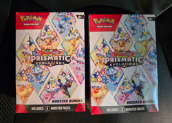 Pokemon TCG Prismatic Evolutions Scarlet & Violet Booster Bundle - Lot of 2 - Image 1