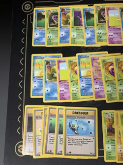 Pokemon 68 French Base Set Jungle 1st Ed Fossil - Mixed Card Lot LP-HP - Image 2
