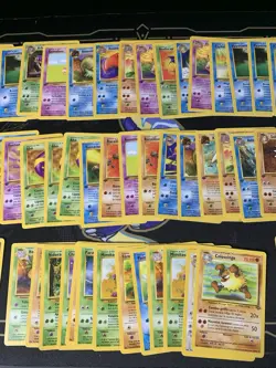 Pokemon 68 French Base Set Jungle 1st Ed Fossil - Mixed Card Lot LP-HP - Image 3