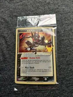 Pokemon Greninja Gold Star SWSH144 (Sealed) Celebrations Black Star Promo - Image 4