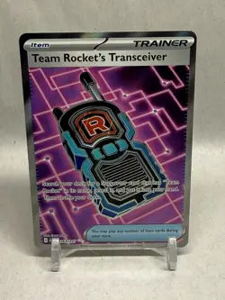 Pokemon TCG Team Rocket's Transceiver 263/217 ME: Ascended Heroes Ultra Rare NM - Image 1