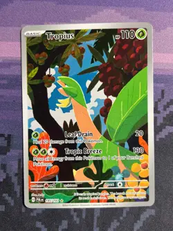 Tropius 195/193 Pokemon Paldea Evolved Illustration Rare Near Mint - Image 1