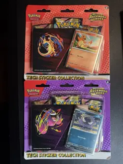 Ascended Heroes Pokemon Tech Sticker Collection Set of 2 SEALED - Image 1