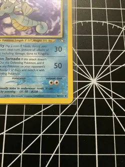 2000 POKEMON NEO GENESIS 1ST ED #8 KINGDRA-HOLO NM - Image 3