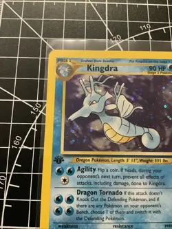 2000 POKEMON NEO GENESIS 1ST ED #8 KINGDRA-HOLO NM - Image 5