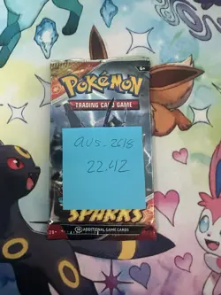 22.42g! HEAVY - Pokemon TCG Surging Sparks Booster Pack Sealed- Possible GODU - Image 3