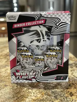 Pokemon White Flare Binder Collection Brand New Sealed In Hand SHIPS NOW 🚚💨 - Image 1