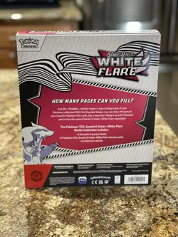 Pokemon White Flare Binder Collection Brand New Sealed In Hand SHIPS NOW 🚚💨 - Image 2