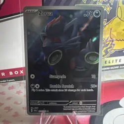 Zorua (Illustration Rare) 075/064 Sv: Shrouded Fable Holo 70 HP Pokemon TCG - Image 1